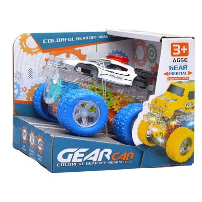 Машина "Полицейский трюк" в коробке