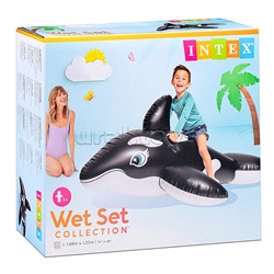 Игрушка для плавания «Касатка», 188 х 122 см, от 3 лет, 58561NP INTEX