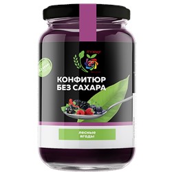 Конфитюр БЕЗ САХАРА Лесные ягоды 350 гр.