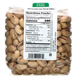 Bergin Fruit and Nut Company, Pistachios Salted in Shell, 12 oz (340 g)