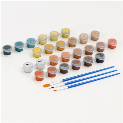 Картина по номерам на холсте с подрамником «Капибара в пруду», 40×50 см