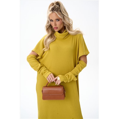 Платье Ирма (горчица)