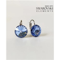Серьги с кристаллами Swarovski