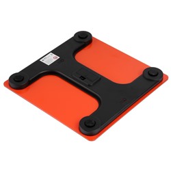 Весы напольные Luazon LVE-006, электронные, до 180 кг, 2хAAA (не в комплекте), оранжевые