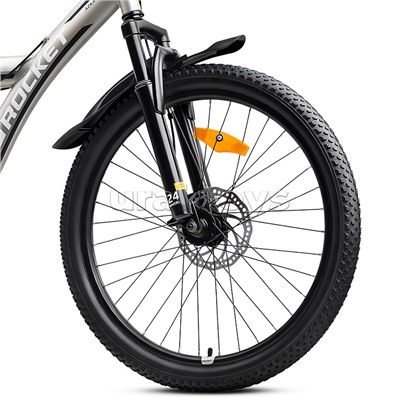 Велосипед 24" Rocket Azkar Pro, цвет серый, размер 15"