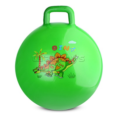 Мяч "Дино" с ручкой 45 см.