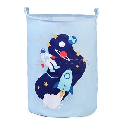 Корзина для игрушек (голубая)