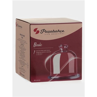 Лимонница Paşabahçe Basic, d=10 см, стекло, прозрачная