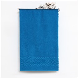 Полотенце махровое Flashlights 100×150 см, цвет голубой, 295 г/м², 100% хлопок