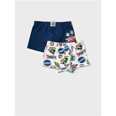 Трусы трикотажные для мальчиков - боксеры, 2 шт в комплекте