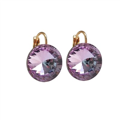 Серьги с кристаллами Swarovski