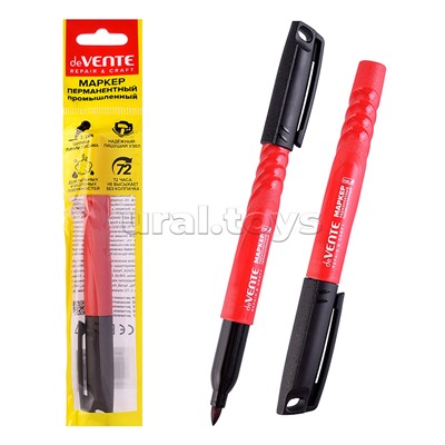 Маркер перманентный "Repair&Craft" для строительных работ, пишущий узел устойчив к загрязнению