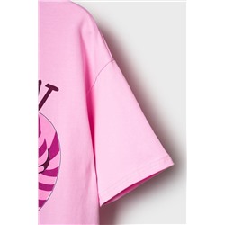 Комплект трикотажный для девочек: фуфайка (футболка), шорты PLAYTODAY, 1239773