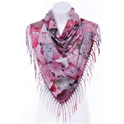Платок CY2593-1 Кошки