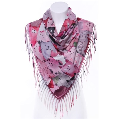 Платок CY2593-1 Кошки