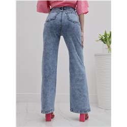 Джинсы трубы широкие палаццо