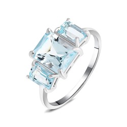 Кольцо, топаз, Скарлет