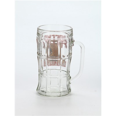 Кружка пивная стеклянная «Россия, моя страна», 500 мл