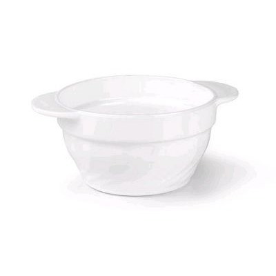 Бульонница 650мл БЕЛЬЕ ВОЛНА КЛАССИКА стеклокерамика XTW-75 WHITE