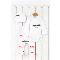 Комплект (Боди+Ползунки+Шапочка) BABY BOOM, 1029646