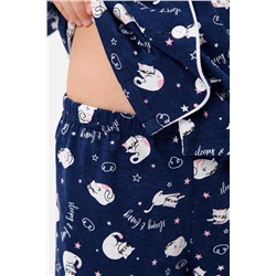 Пижама Сновидение кант для девочки подростка со штанами и рубашкой