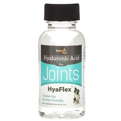 Hyalogic, Гиалуроновая кислота, HyaFlex, для собак, 30 мл (1 унция)