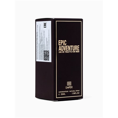 Туалетная вода мужская Emper EPIC ADVENTURE, 35 мл (по мотивам EMPER CREATION)