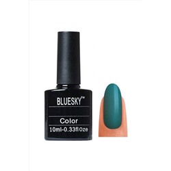 Bluesky Гель-лак для ногтей 190 SU, бирюзово-синий, 10 мл KRISTALLER, 1109219