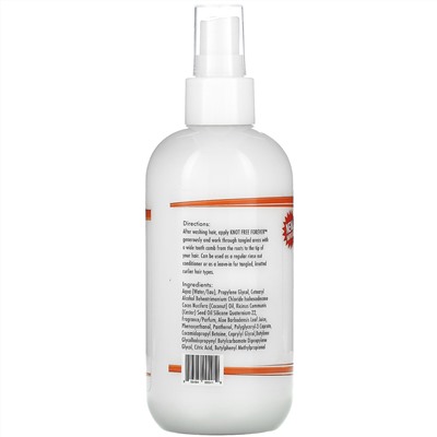 Sunny Isle, Jamaican Black Castor Oil, Leave in Knot Free Forever, 8 fl oz