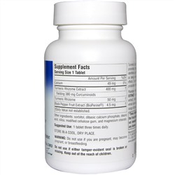 Planetary Herbals, Экстракт куркумы полного спектра, 450 мг, 60 таблеток
