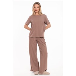 Футболка с коротким рукавом из рибаны М325436к