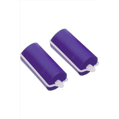 Dewal Beauty Бигуди резиновые, 25 мм, фиолетовый KRISTALLER, 1193434