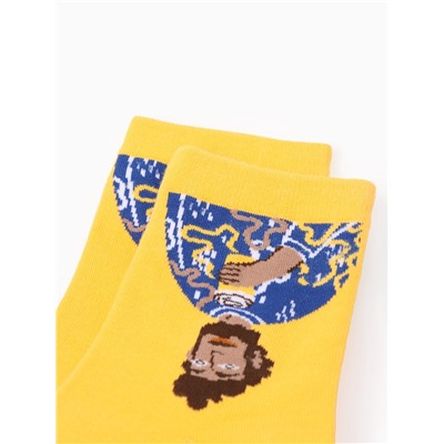 Носки женские KAFTAN Good vibes, набор 5 пар, размер 35-38