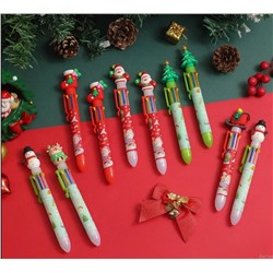 Рождественские шариковые ручки 6в1