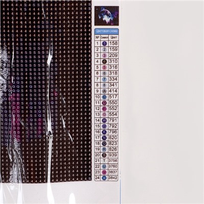 УЦЕНКА Алмазная вышивка полное заполнение «Сказочный лес», на холсте 40×50 см