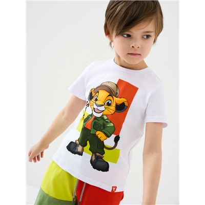 Комплект трикотажный для мальчиков: фуфайка (футболка), шорты