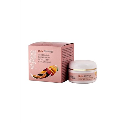 Aasha Herbals Крем для лица питательный с фруктовыми экстрактами и витамином Е, 50 мл KRISTALLER, 1124103