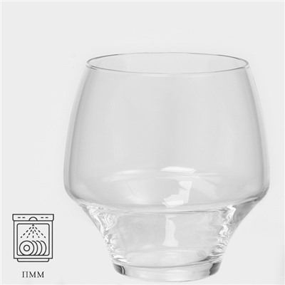 Стаканы для виски Chef&Sommelier OPEN UP, 380 мл, набор 6 шт., хрустальное стекло, прозрачные