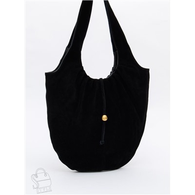 Сумка женская кожаная 1018-1MF black Polina&Eiterou  в Новосибирске