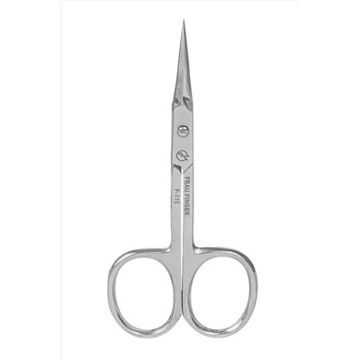 Frau Finger Ножницы маникюрные для кутикулы изогнутые / Classic FS-119SP, глянцевые, ручная заточка, 9,5 см KRISTALLER, 1110197