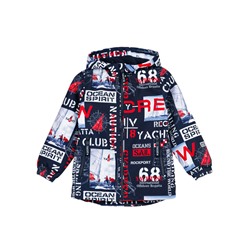 Куртка текстильная с полиуретановым покрытием для мальчиков (ветровка)