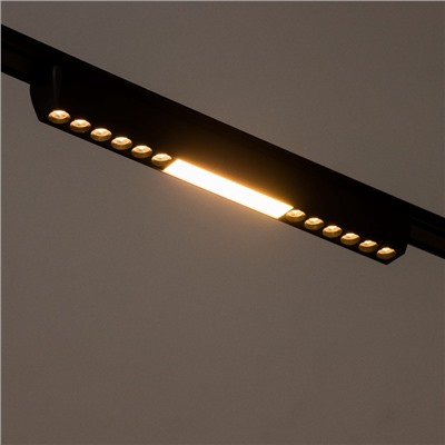 Светильник трековый BayerLux SLIM «Линия трек33», LED, 18 Вт, 3000-6000К 48 В, CRI90, 3.2×3.8×33.8 см, чёрный