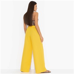 Брюки льняные, Легкость льна (желтые)