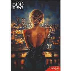 Пазлы 500 "Огни ночного города"
