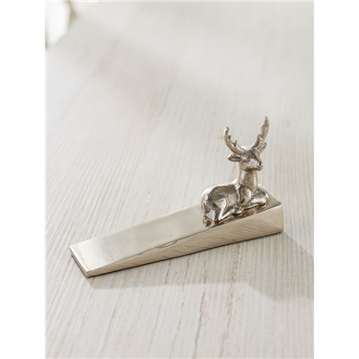 Стоппер дверной «Олень», 16.5×5×9 см, алюминий