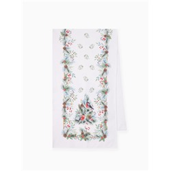 Дорожка новогодняя на стол «Этель» Christmas bells 40×147±5 см, 100% хл, саржа 190 г/м²