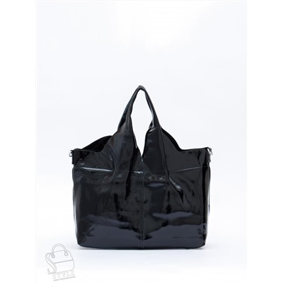 Сумка женская кожаная 98184-3MSS black Velina Fabbiano-Safenta в Новосибирске