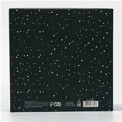 Коробка новогодняя складная «Новогодняя посылка», 17×17×7 см, Новый год