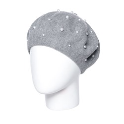 Берет женский Di Lana Юсонце Бусы