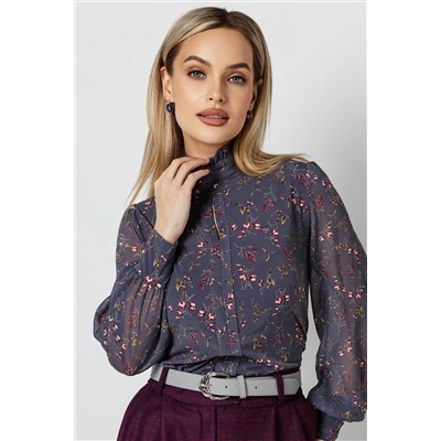 Блузка женская  3071/09/Антрацитовый